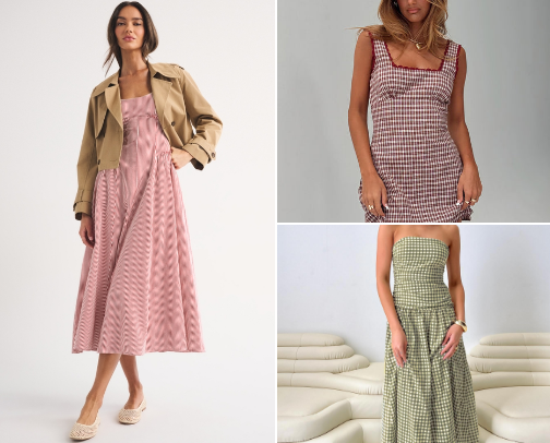 DRESSES I'M OBSESSED WITH (asos, abercrombie, aerie, princess polly +) cover photo collage