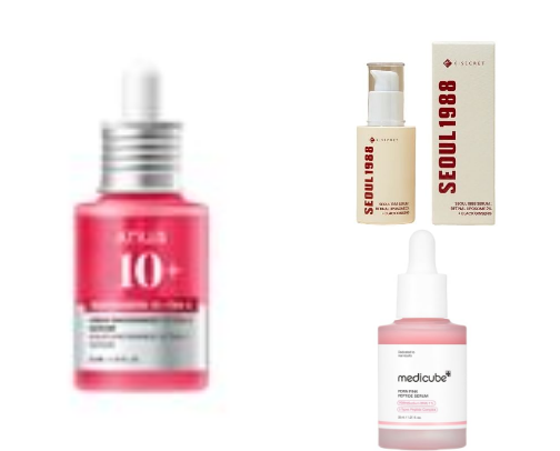 My Fav K-Beauty Serums for Glowing Skin cover photo collage