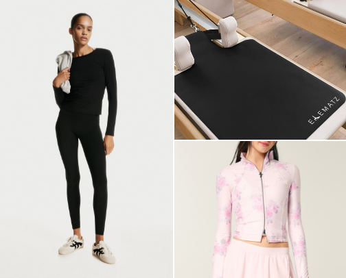 pilates princess guide cover photo collage