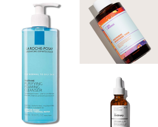 My Glowy Skincare Routine cover photo collage