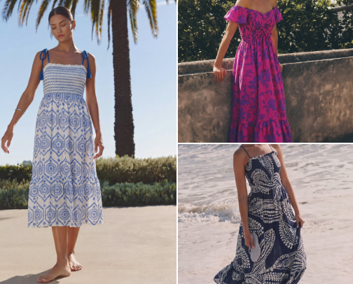 Barefoot & Beautiful Dresses cover photo collage