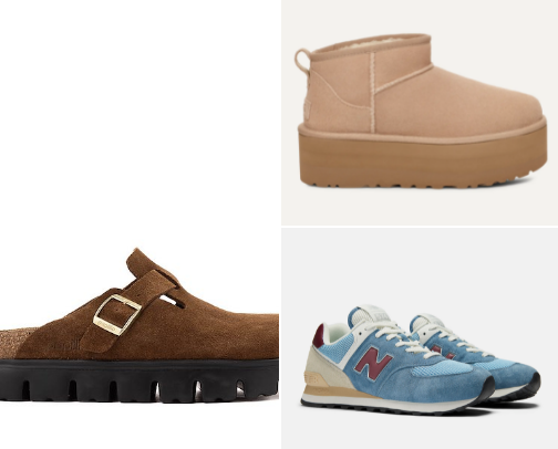 Fall/Winter Shoe Round-Up cover photo collage