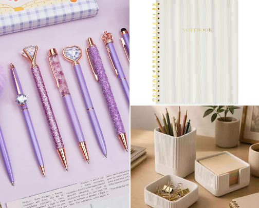 Cute Desk & Stationery Finds You’ll Actually Use ✨ cover photo collage
