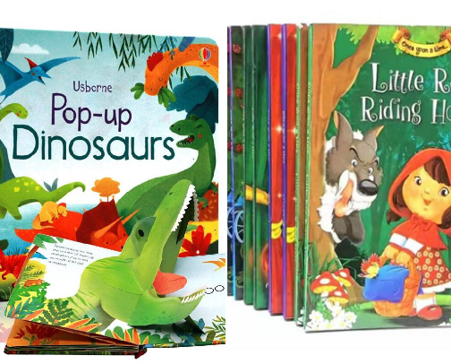 Reading Time with Toddlers / Kids cover photo collage