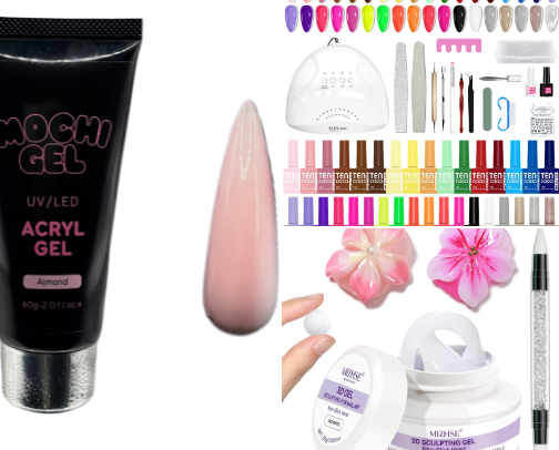Best nail products cover photo collage