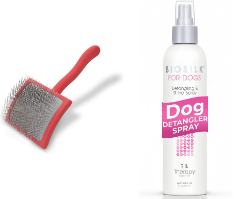 Goldendoodle Coat Care: The Exact Brushes and Products That Keep My Dog Mat-Free cover photo collage