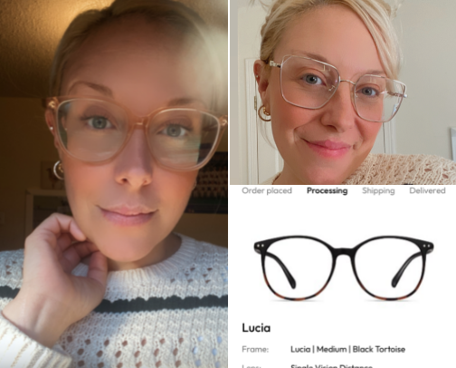 Fashionable Framez! Glasses cover photo collage