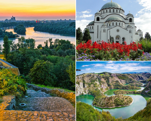 SERBIA 🇷🇸 What to see and do cover photo collage