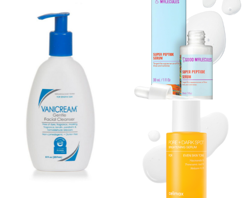 UPDATED SKINCARE ROUTINE 2026 cover photo collage