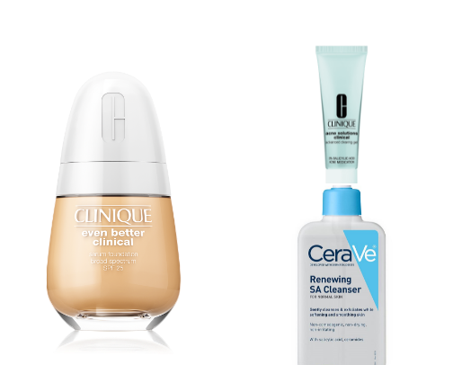 Best for Acne Prone Skin cover photo collage