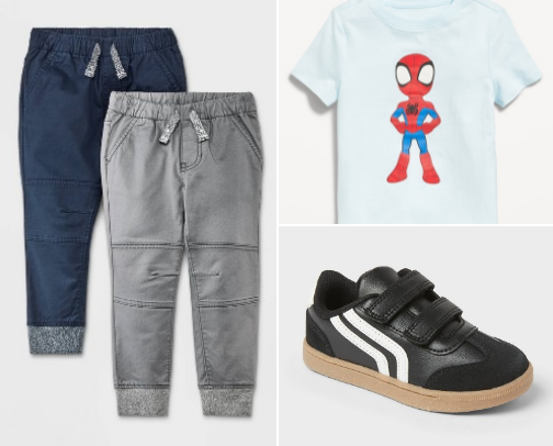 Clothing Faves for Toddler Boys cover photo collage
