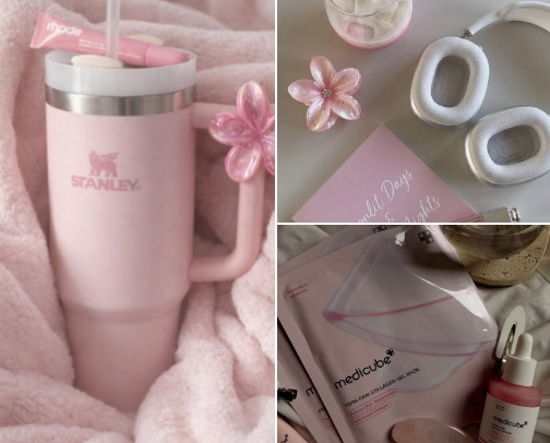 Aesthetic Daily Essentials cover photo collage