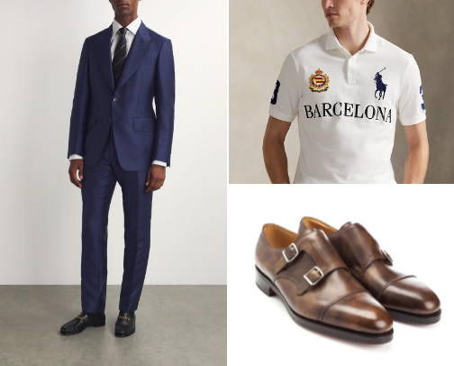 “The Gentleman’s Way to Dress. Classic, Modern, Effortless Elegance.” cover photo collage