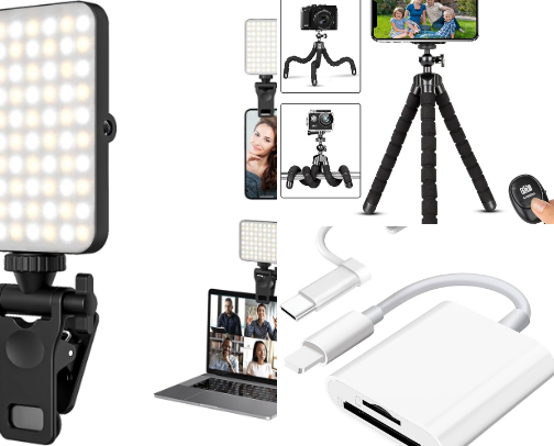 Beginner Content creator must haves cover photo collage