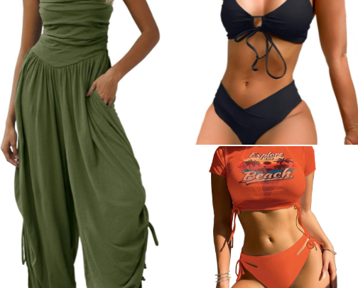 Summer Time Outfits cover photo collage