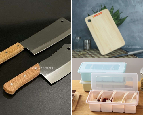 Kebutuhan Dapur Wajib Punya untuk Rumah Kecil cover photo collage