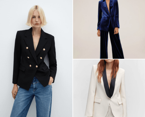 Women Blazer cover photo collage