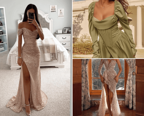 Adorable dresses that will leave you breathless✨😻 cover photo collage