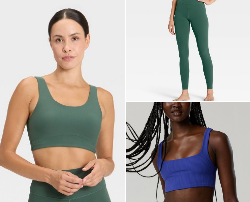 activewear favs👟 cover photo collage