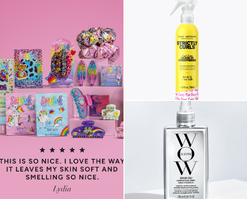 Haircare Recs cover photo collage