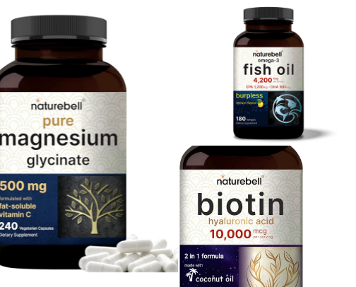 Daily multivitamin and  supplement cover photo collage