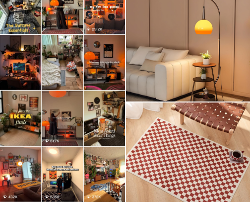 Home Decor : Eclectic & Cozy Living Essentials cover photo collage