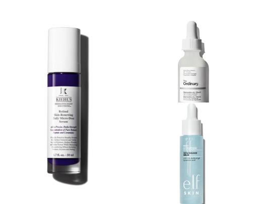 Favorites skin care products cover photo collage