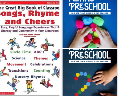 Preschool Teacher / Homeschool Parent Reference Library cover photo collage