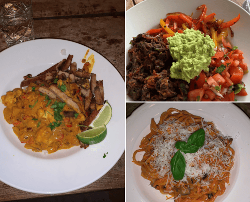 Veggie recipes cover photo collage