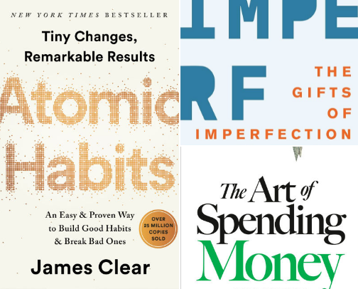 My favorite book recs cover photo collage