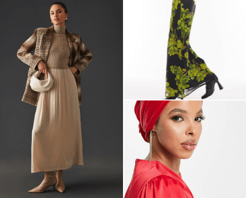 modest clothes/hijabi clothes cover photo collage