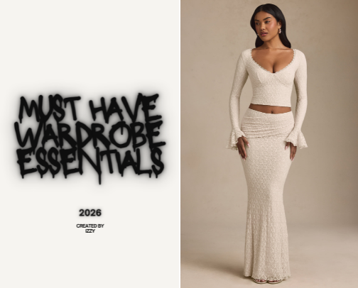 must have wardrobe essentials - summer '26 !! (feminine) cover photo collage