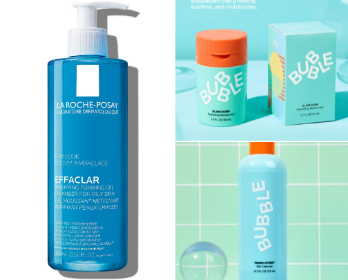 Meet your before and after skin! cover photo collage