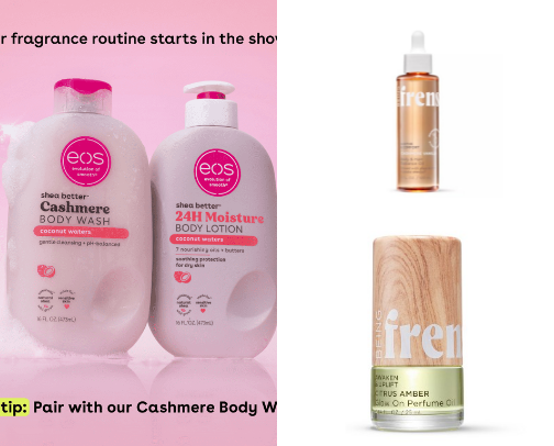 Best skin and body care items to smell and feel amazing🫶🏻 cover photo collage