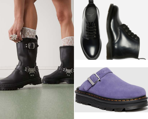 Dr Martens under £100 / $100 cover photo collage