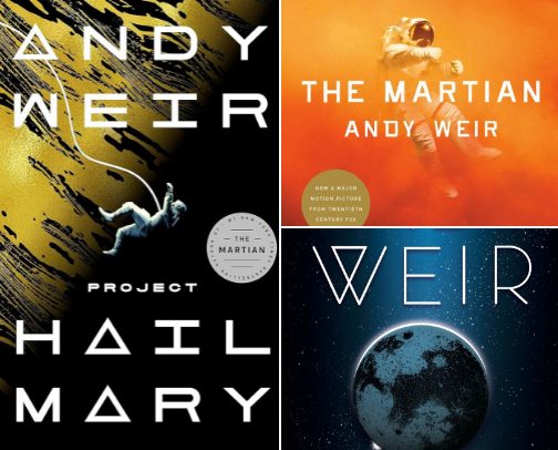 What to read after Project Hail Mary cover photo collage
