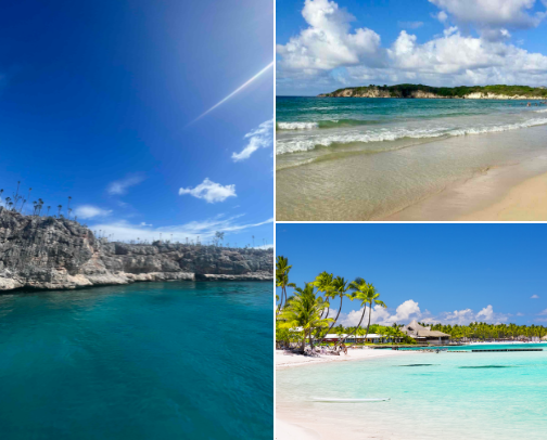 Mejores playas en República Dominicana 🇩🇴 cover photo collage