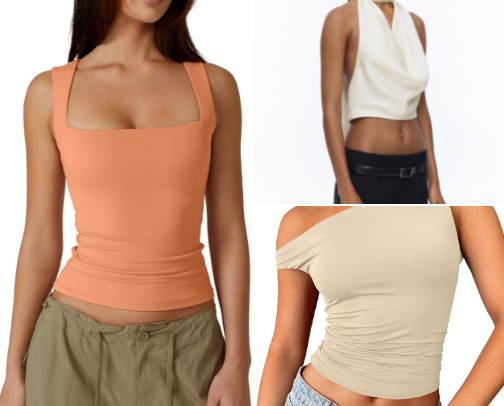 clothes / fashion / tops ! ᥫ᭡ cover photo collage