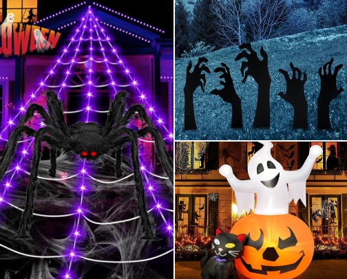 The CUTEST Halloween Decor! cover photo collage