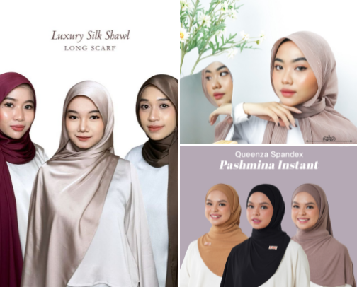 Your Perfect Timeless Hijab Collection cover photo collage