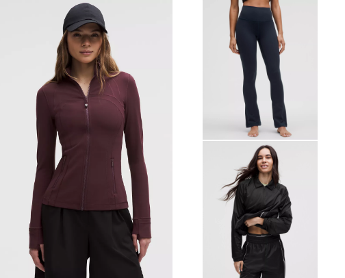Style & Comfort: The Best of Lululemon cover photo collage