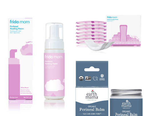Postpartum care cover photo collage
