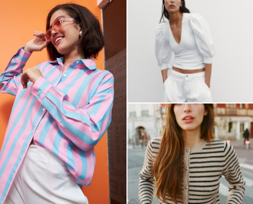 Trendy Zara Looks cover photo collage