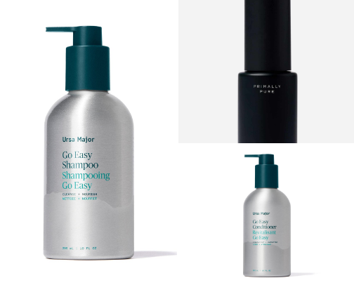 CLEAN AND HEALTHY HAIR ESSENTIALS cover photo collage