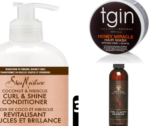 black woman hair care cover photo collage