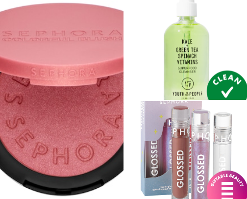 Sephora Cosmetics cover photo collage
