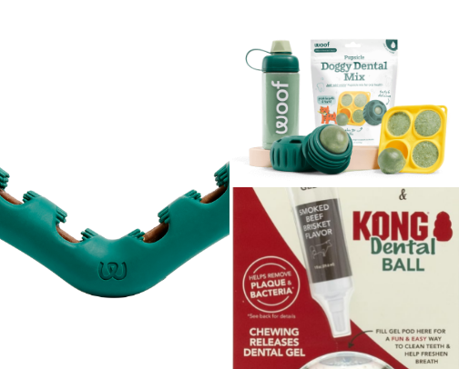 doggy dental must haves! keep your puppies teeth clean cover photo collage