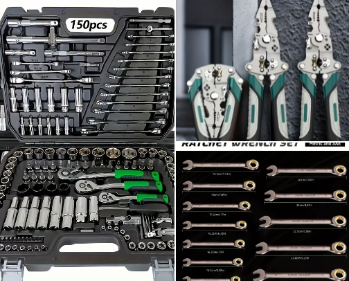 Mechanical Tools cover photo collage