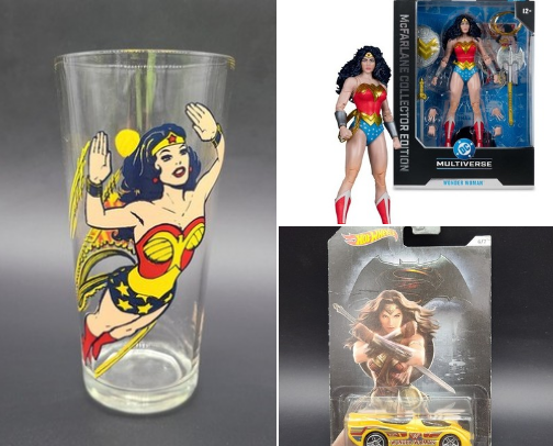 Wonder Woman Gift Ideas cover photo collage