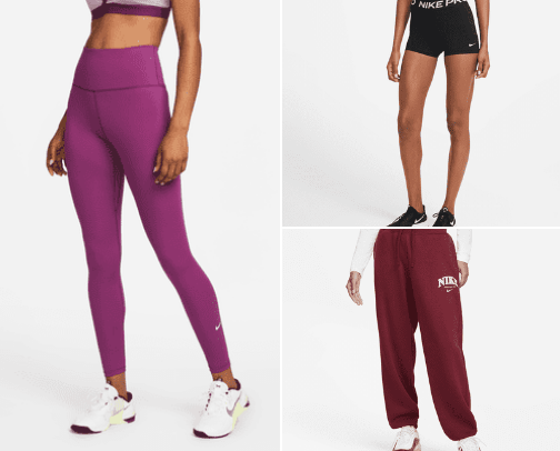 Nike ( women clothing ) cover photo collage